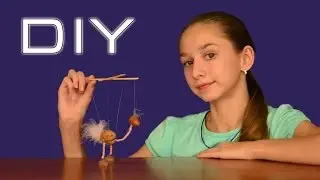 Как сделать марионетку Страуса DIY