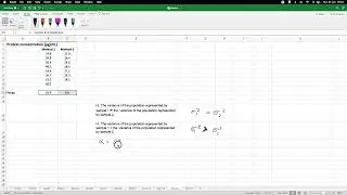 Comparing variances of two data sets with continuous data using an F-test