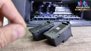 Canon E3440 Kartuş Değişme kartuş Çıkarma kartuş numaraları