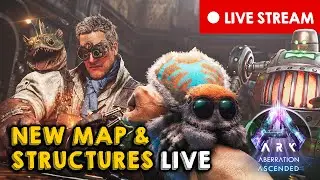 🔴 LIVE NOW: New Map, Steampunk Builds & Creatures! | ARK: Aberration Ascended