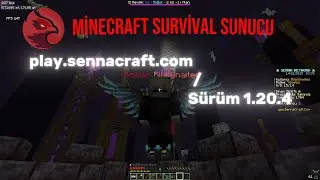 Minecraft Survival Sunucusu | Server Tanıtımı | SennaCraft
