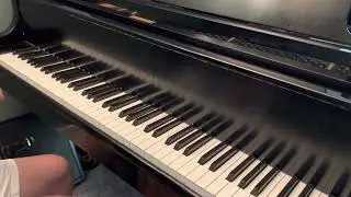 Ending of Lean on Me on keyboard