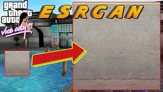 Текстуры GTA VICE CITY улучшили через искусственный интеллект нейросеть