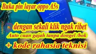 UNLOCK - HAPUS PIN KUNCI LAYAR OPPO A5S TANPA DONGEL / BOK, VIA MRT CRACK V3.19