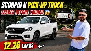 Finally! Mahindra Scorpio N Pik up Truck 2026 IS HERE - 10 LAKH₹ | Hilux Facelift Rival