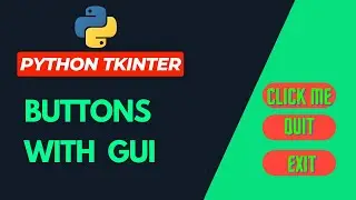 how to add button widget in tkinter and make better buttons |Create Python GUI button with examples