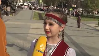 Запуск фонтана в сквере Мустая Карима | Кира Ацеховская