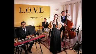 L.O.V.E (Jazz Cover) - Velvet Rose Live Band (QUARTET)
