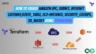 How to Create AWS VPC, EC2-Instance and S3 Bucket using Terraform | Infrastructure as a code (Iaac)