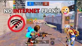 Offline Prank in TDM | No Internet Challenge | BGMI❤