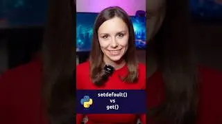 Метод setdefault отличия от метода get  #python