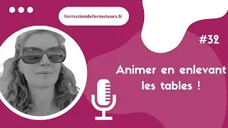 Enlever les tables dans sa salle de formation