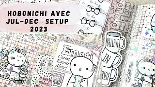 PLANNER SETUP - Hobonichi Avec || Jul to Dec 2023