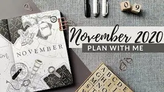 Plan With Me || November 2020 Bullet Journal Setup