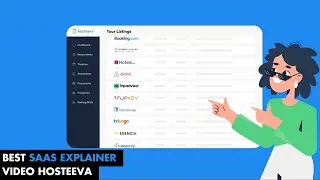 Best Saas Explainer video - Hosteeva