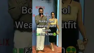 🤎🤍 Recreating Bobby Deol outfit worth 💵 2,79,000🤑 #shorts #bobbydeol #outfit #animalmovie