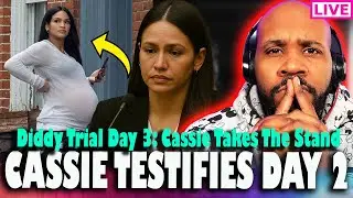 DIDDY TRIAL LIVE! CASSIE Takes The Stand! Diddy Trial Day 3
