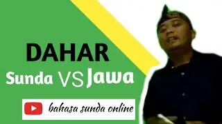 Kata sama dahar - sunda vs jawa