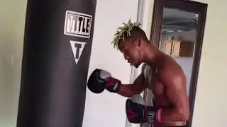 Rances Barthelemy entrenando