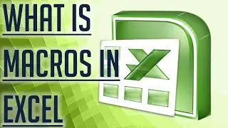 [Free Excel Tutorial] WHAT IS MACROS IN EXCEL -Full HD
