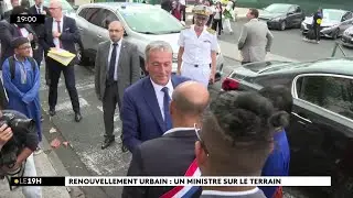 Le ministre des outre-mers a visité plusieurs quartiers de Saint-Denis