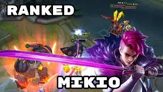(RANKED) MIKIO AND ESTRATH DESTROY 20 KILL GAMES | Heroes Evolved