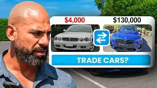 Customer Tries to Trade a $4,000 Car for a $130,000 BMW | Day In The Life Of A LUXURY Car Dealer