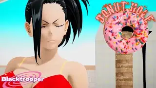 (MMD) Momo Yaoyorozu Donut Hole (1440p60)
