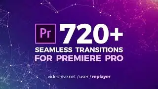 DRAG N DROP TRANSITIONS FOR PREMIERE PRO
