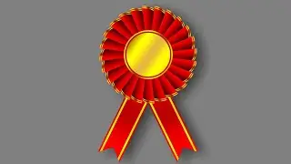 How to design a 3D Badge in CorelDRAW | Coreldraw tutorial | Graphic design | Ribbon  design 