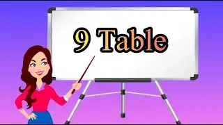 Table OF 9 - Tables for kids easy way