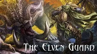 Art - The Elven Guard.  Эльфийский страж. Speed Painting