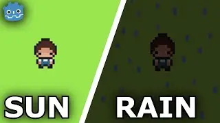 How to Make RANDOMIZED WEATHER in Godot