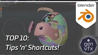 TIPS:  My Top 10 Blender favourite Tips and quick Shortcuts!