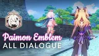 Paimon Emblem Animations & Diaglogue Honkai Impact 3rd x Genshin Outworld Quest