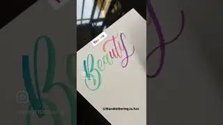 Brush lettering! 