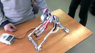 Робот Гимнаст из конструктора lego mindstorms  ev3