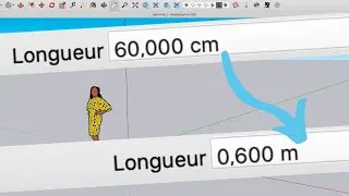 How to change the units of measurement in SketchUp? - SketchUp beginner tutorial