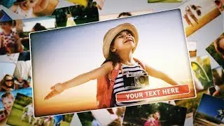Upbeat 3D Photo Slideshow | After Effects Template