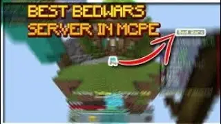 Minecraft Pe Best bedwar server for java and Bedrock #youtube #mcpe #minecraft #bedwars