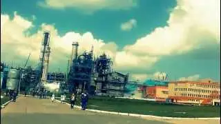 Выброс аммиака на концерне «Стирол» в Горловке (6.08.2013)