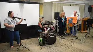 Cindy Smith, Debbie Leach, Cherie, and Jim Leach - 
