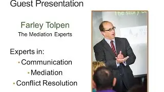 Mediation and Conflict Resolution -  Farley Tolpen