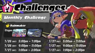 Just HURRY THE F UP, DONT STAY AT UR POSITION!!!🎪The Monthly Challenge (Rainmaker). Splatoon 3