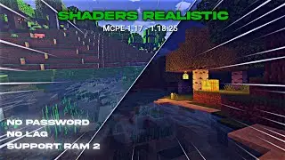 TOP 2 || SHADERS REALISTIC MCPE 1.18, NO LAG || SUPPORT RAM 2