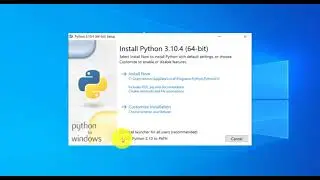 installer python sur windows 10