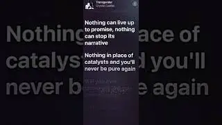 Transgender Sped Up - Crystal Castles