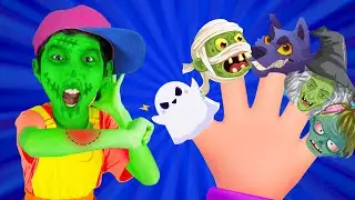 Tickle Man + Policeman | Brush Me | Zombie Finger Family | Tickle Kids