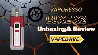 Vaporesso Luxe X2 Pod System Kit Unboxing & Review | Mega Battery 2000mAh