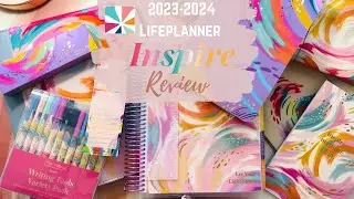***New*** Erin Condren 2023-2024 Lifeplanner Review | Inspire | Vertical #ecsquad #erincondren